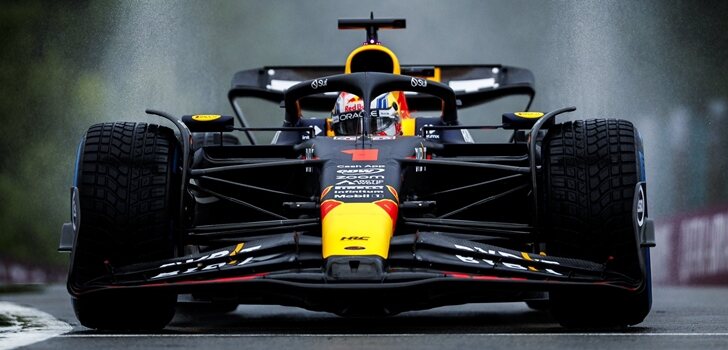 Verstappen, en los Libres 1 de Spa