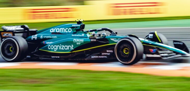 Alonso, en la Qualy de Zandvoort