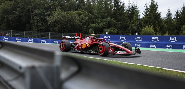 Sainz, en los Libres de Spa