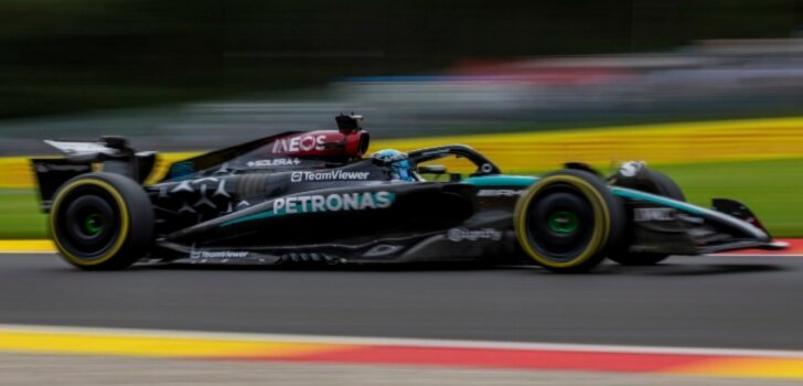 George Russell en el GP de Bélgica