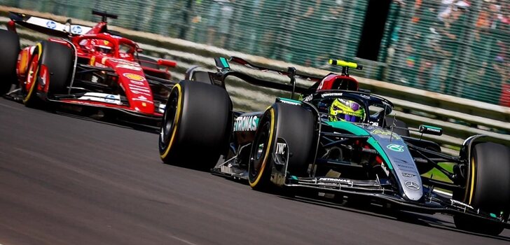 Hamilton, por delante de Leclerc en Spa