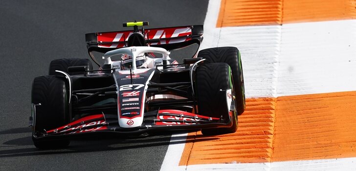 Hülkenberg, en los Libres 2 de Zandvoort