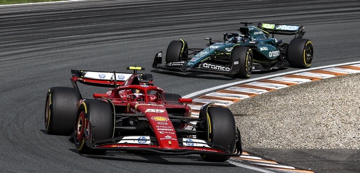 Sainz, por delante de Stroll en Zandvoort