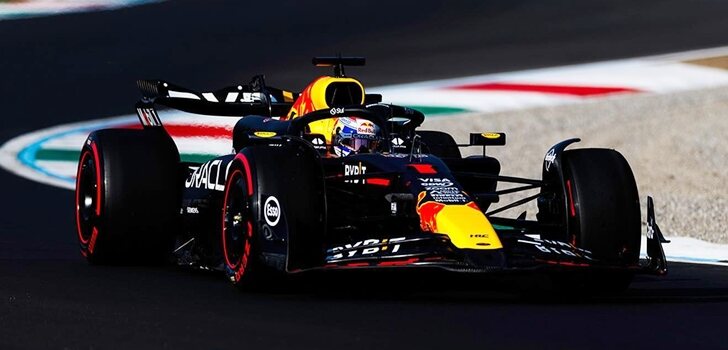 Verstappen, en la Qualy de Monza