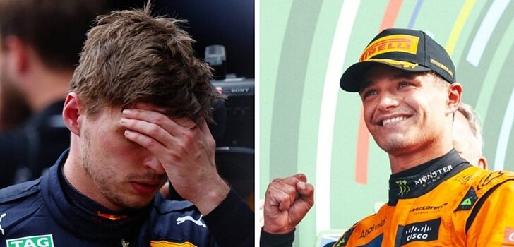 Verstappen y Norris, en 2024