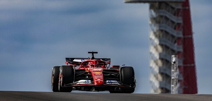 Leclerc, en la Sprint Shootout de Austin