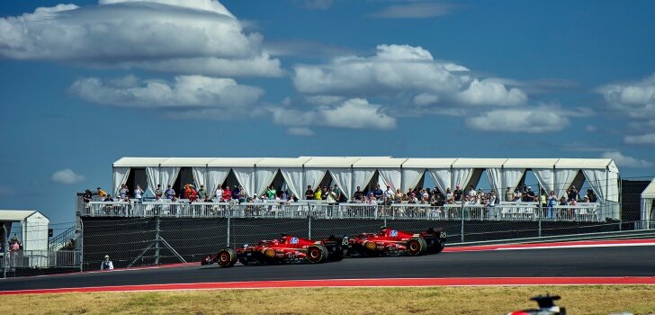 Leclerc y Sainz, en el GP de brasil 2024