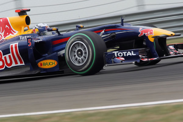 Vettel sufrió un fallo mecánico en la Q3