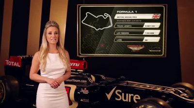 Georgie Thompson presenta el circuito de Silverstone