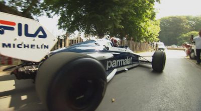 El Brabham BMW BT52 volvió a pista en Goodwood