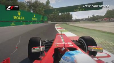 Vuelta 'on board' a Monza en 'F1 2013'