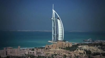 'Making of' de la exhibición de Red Bull en Burj Al Arab