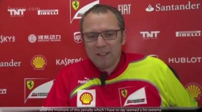 Domenicali: "Estoy contento por ver la buena reacción del equipo en Brasil"