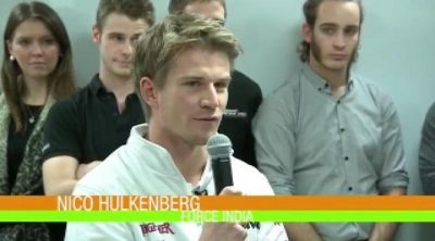 Presentación de Nico Hülkenberg con Force India