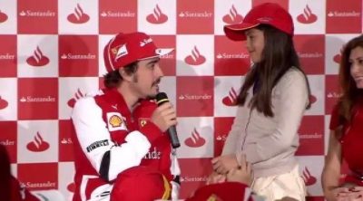 Fernando Alonso responde las dudas y curiosidades de los niños