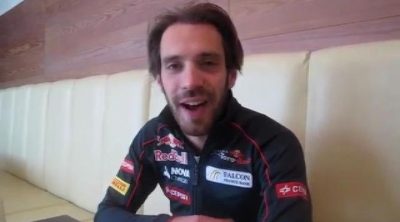 Jean-Eric Vergne felicita la navidad