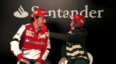 Daniela, de 9 años, entrevista "por un día" a Fernando Alonso