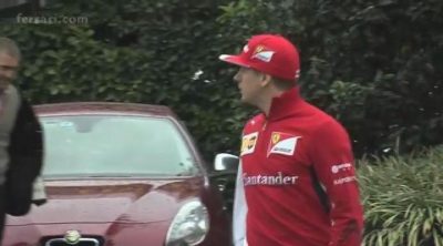 Kimi Räikkönen, de vuelta: "Es bonito volver a Maranello"