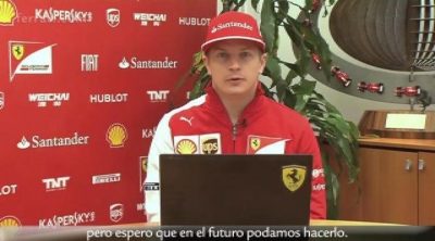 Kimi Räikkönen responde a las preguntas de los fans