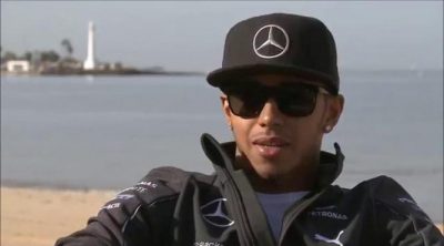 Lewis Hamilton: "Al volante de un F1, nada te puede molestar"