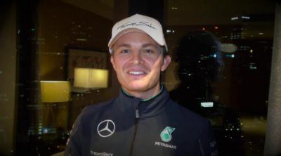 Nico Rosberg, eufórico: "Es un placer pilotar este coche"