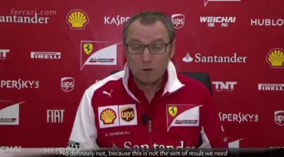 Stefano Domenicali: "Debemos analizar inmediatamente la situación"