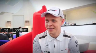 Kevin Magnussen: "Mi podio era inesperado... hasta durante la carrera"