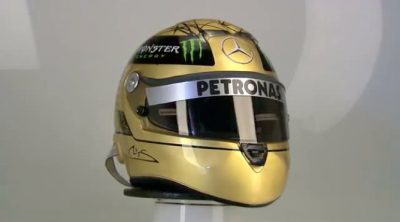 Así se hizo el casco del 20 aniversario de Schumacher en la Fórmula 1