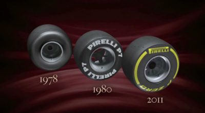 La historia de los neumáticos Pirelli de Fórmula 1