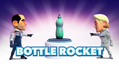 'F1 Race Stars': Bottle rocket